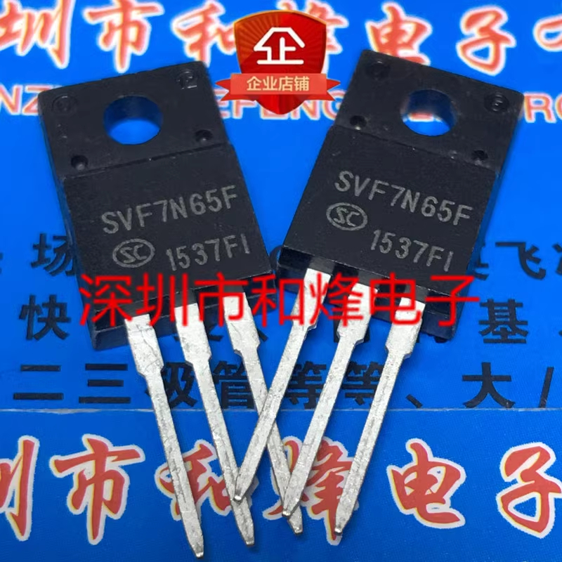 1-5pcs SVF7N65F SVF6N60F SVF7N65CF SVF7N60F SVF3N80F SVF8N65CFJ SVF10N65F TO-220F แบรนด์เดิมใหม่