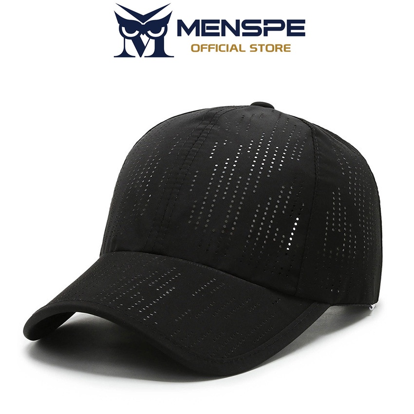 MENSPE ไม่จํากัดเพศ เบสบอลฤดูร้อนกลางแจ้งเบสบอลเต็มตาข่ายออกแบบแห้งเร็วหมวกป้องกันแสงแดดหมวกระบายอากาศกีฬากลางแจ้ง