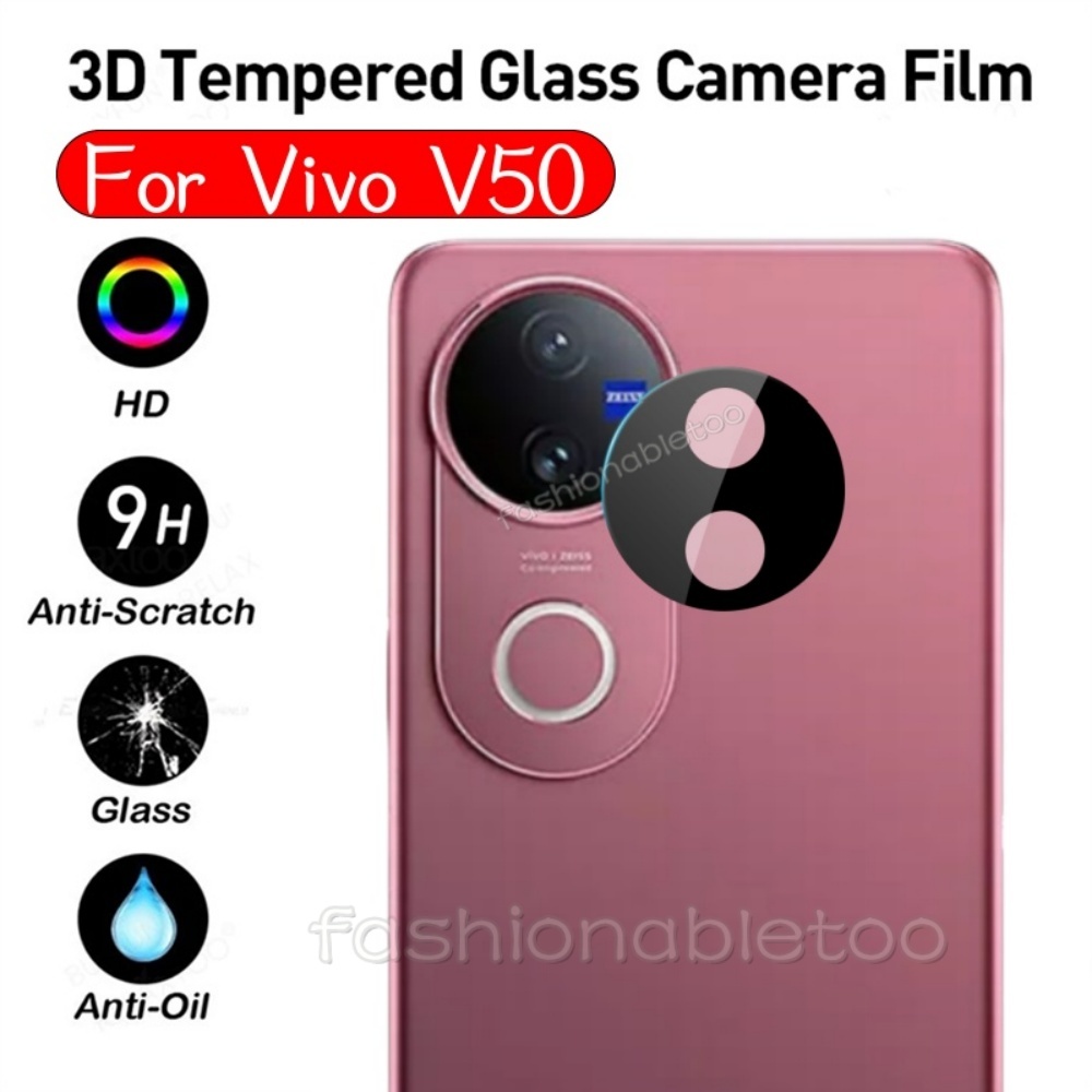 3dกล้องเลนส์ป้องกันฟิล์มสําหรับvivo V50 Lite V50Lite V 50 VivoV50 Lite VivoV50Liteกระจกนิรภัยคลุมทั้