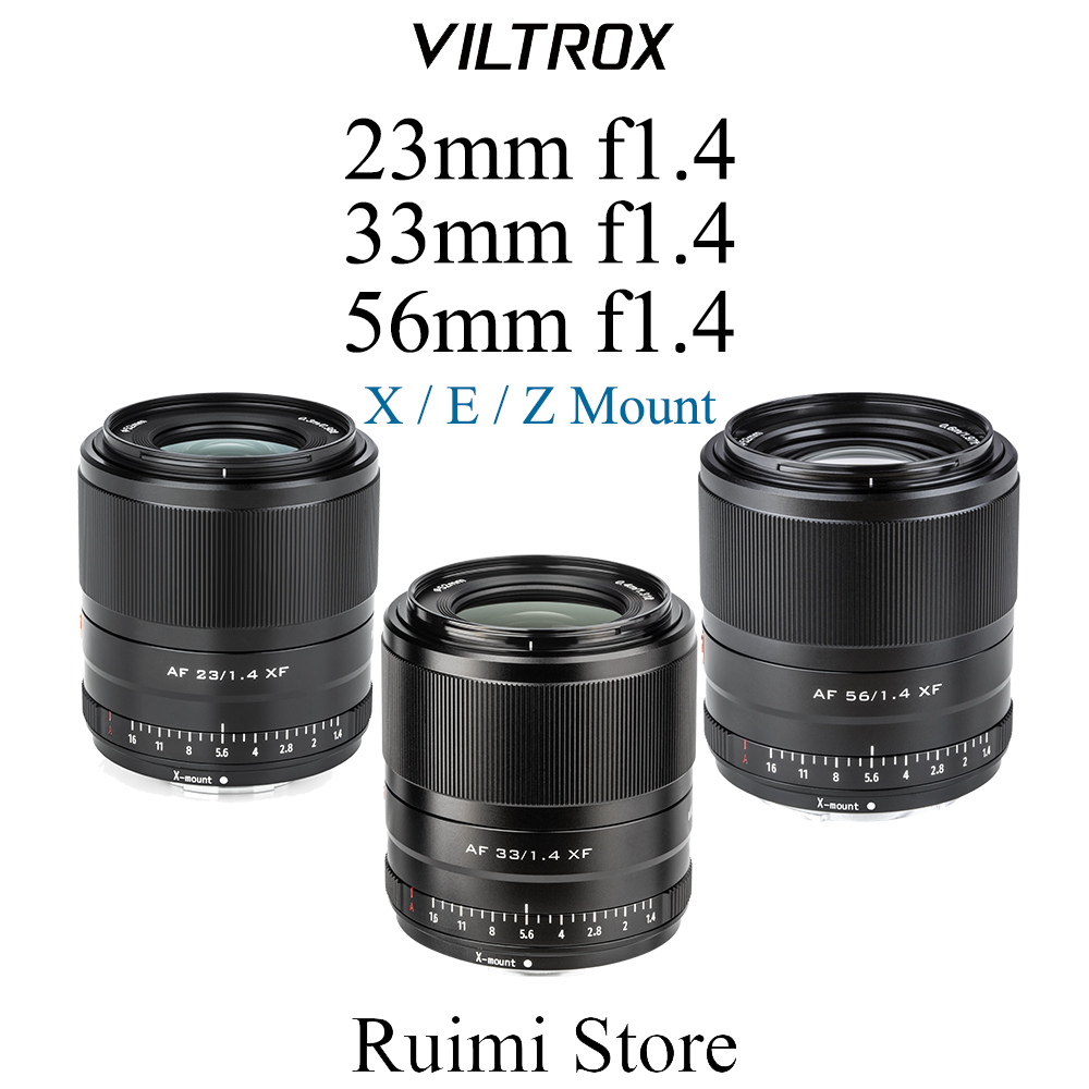 Viltrox 23mm f1.4 33mm f1.4 56mm f1.4 เลนส์โฟกัสอัตโนมัติ