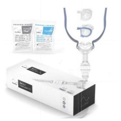 ResMed Air mini Accessories P10 Boxed AirMini Setup Pack Set ประกอบด้วยหมอนรองจมูก P10