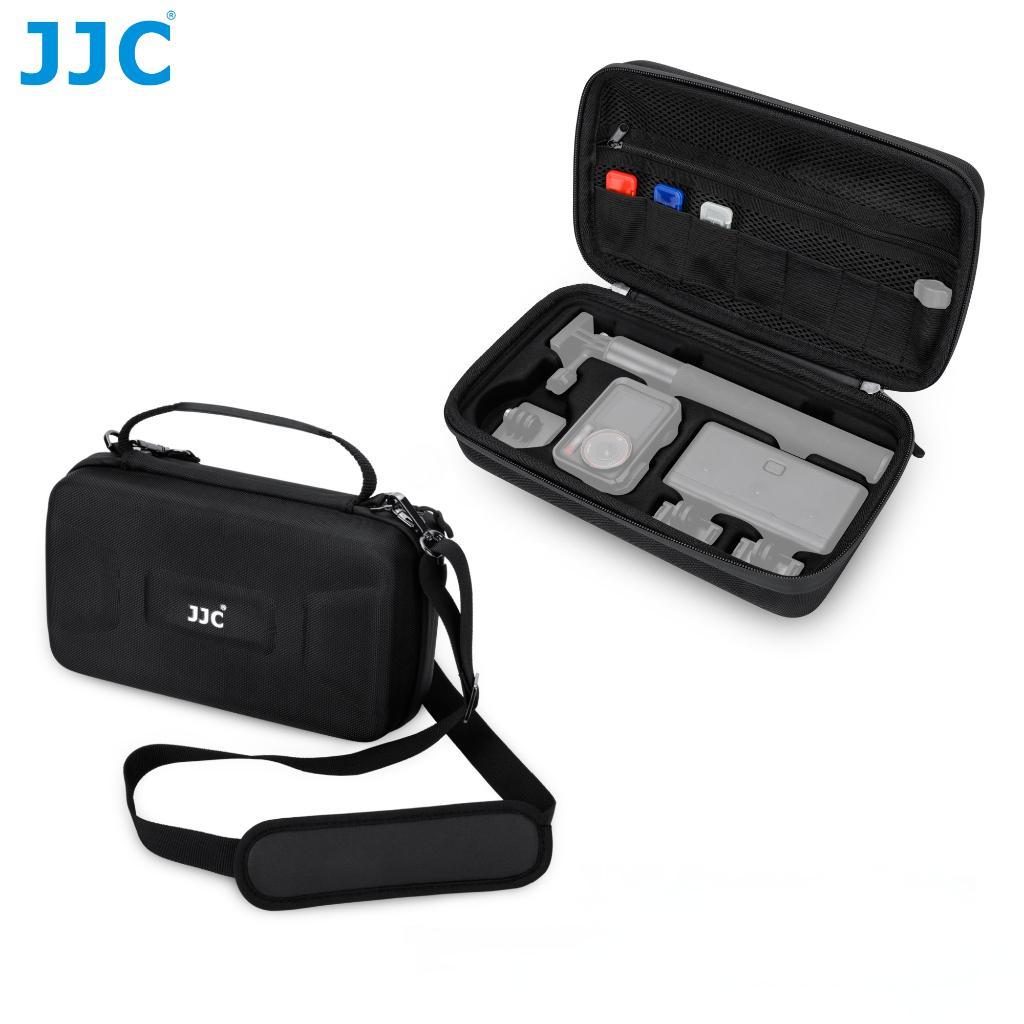 JJC Camera Case EVA กระเป๋าเป้สะพายหลังกล้องพร้อมเปลือกแข็งต่อต้านการชนกัน สายรัดข้อมือสายคล้องไหล่กระเป๋าเข็มขัดสําหรับ Canon Sony Fujifilm Nikon Mirrorless และ DLSR กล้องและเลนส์และ CCD
