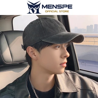 MENSPE หมวกเบสบอลหมวกฤดูร้อนหมวกเบสบอลกลางแจ้งล้างทําความสะอาดได้แฟชั่นป้องกันแสงแดด