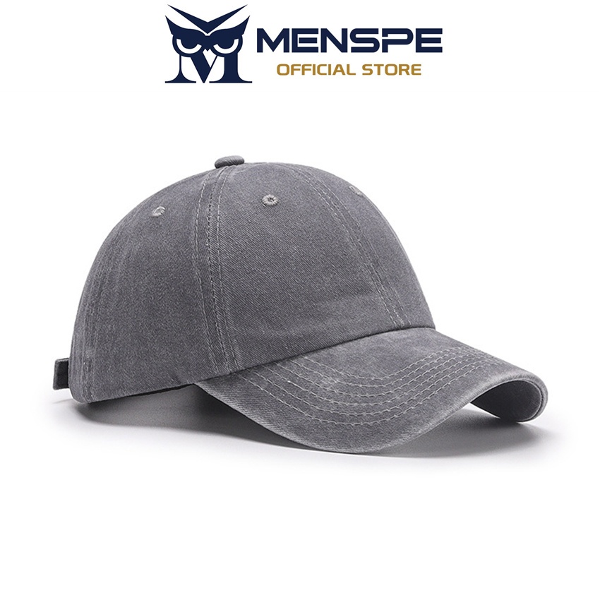 MENSPE หมวกเบสบอลหมวกฤดูร้อนหมวกเบสบอลกลางแจ้งล้างทําความสะอาดได้แฟชั่นหมวกป้องกันแสงแดด