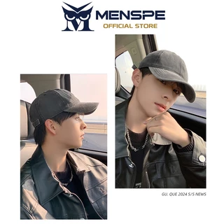 MENSPE หมวกเบสบอลหมวกฤดูร้อนหมวกเบสบอลกลางแจ้งล้างทําความสะอาดได้แฟชั่นป้องกันแสงแดด