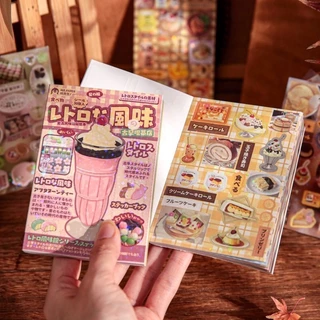 30แผ่น/ชิ้นน่ารักสติกเกอร์ตกแต่งretro Journal Toploaderโทรศัพท์สติกเกอร์หนังสือเด็กของขวัญโรงเรียนเครื่องเขียน