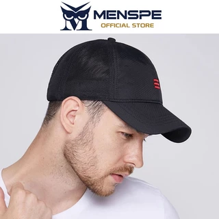 Menspe Mens Summer Baseball Cap Ultra-thin Sun Hat Half Mesh Splicing Breathable Outdoor Sports Hat