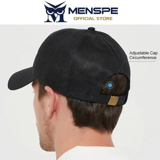 Menspe Mens Summer Baseball Cap Ultra-thin Sun Hat Half Mesh Splicing Breathable Outdoor Sports Hat