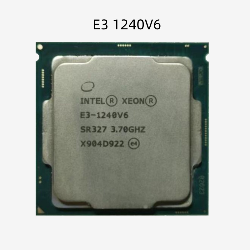 Xeon โปรเซสเซอร์ E3-1240 v6 3.70 GHz 4-Cores 8 ด้าย 8M แคช 14 nm CPU Server รุ่นอย่างเป็นทางการ
