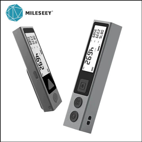 Mileseey 40M Blueteeth เครื่องวัดระยะเลเซอร์ช่วง Finder เครื่องมือวัด LCD ดิจิตอลความแม่นยําสูง ±0.2 มม.รองรับ CAD