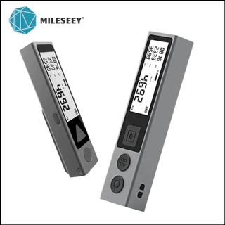 Mileseey 40M Blueteeth เครื่องวัดระยะเลเซอร์ช่วง Finder เครื่องมือวัด LCD ดิจิตอลความแม่นยําสูง ±0.2 มม.รองรับ CAD