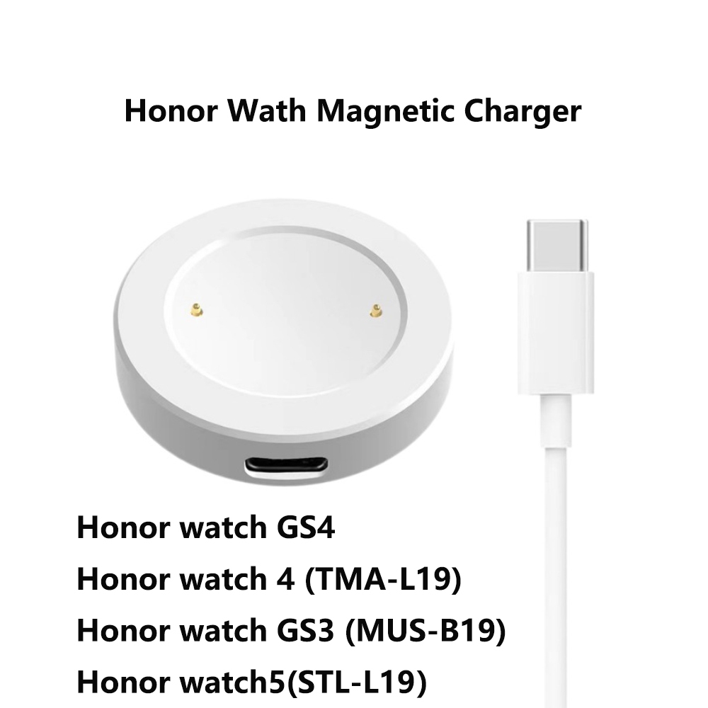 สําหรับ Honor Watch 4 5 GS3 GS4 Magnetic Fast Charging Dock Smartwatch Charger Dock