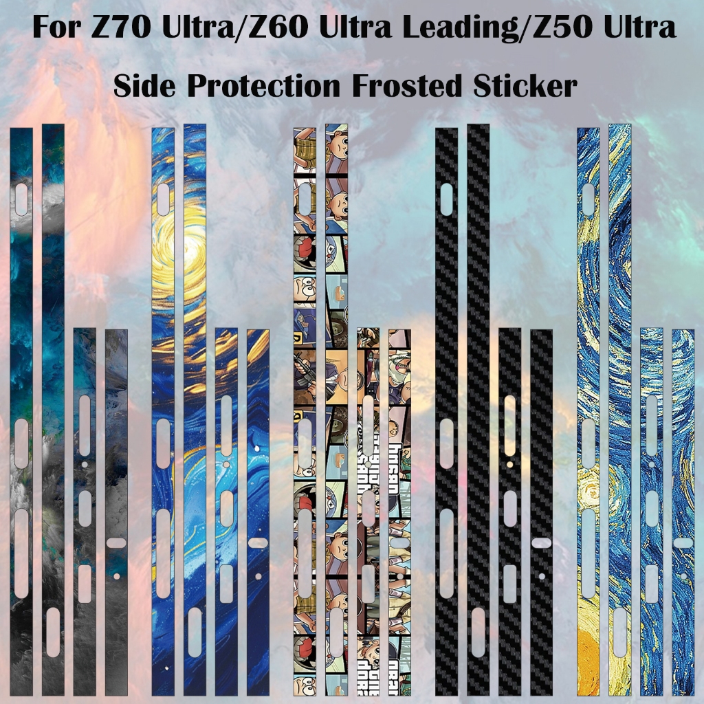 Z70ultra ฟิล์มสําหรับ Nubia Z70 Ultra Z60 Ultra Leading Z50 Ultra 3M ส่วนบุคคล Frosted ด้านข้างสติกเ