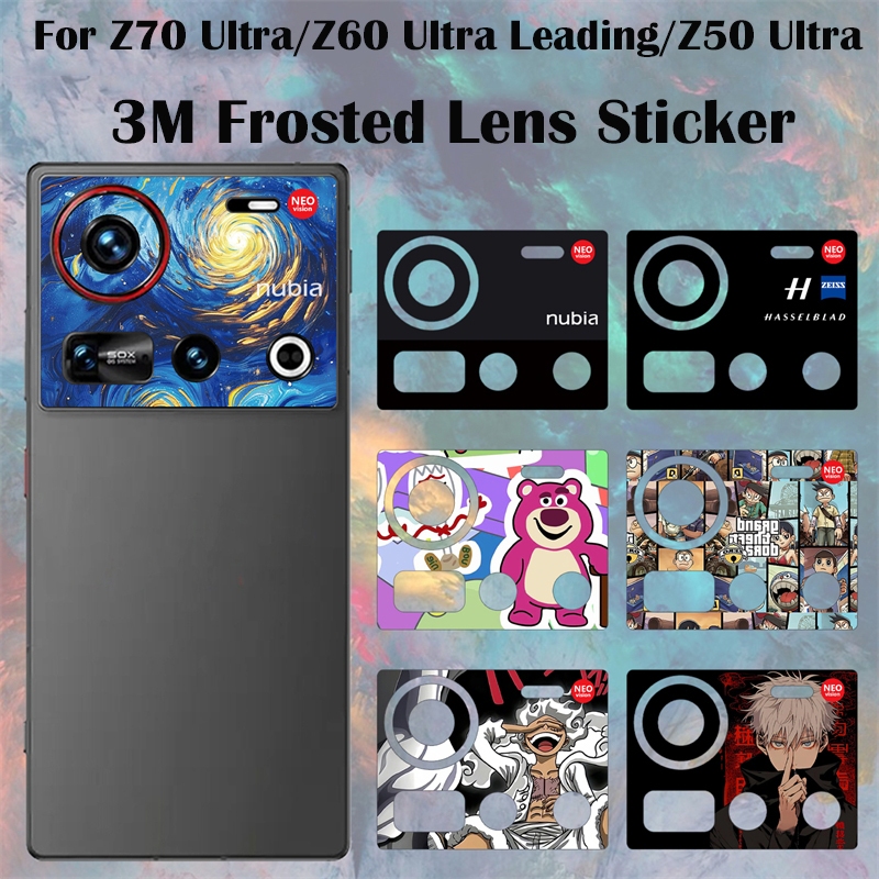 Z70 Ultra ฟิล์มสําหรับ Nubia Z70 Ultra Z60 Ultra Leading Z50 Ultra ส่วนบุคคลการ์ตูน Scratch ทนเลนส์ฟ