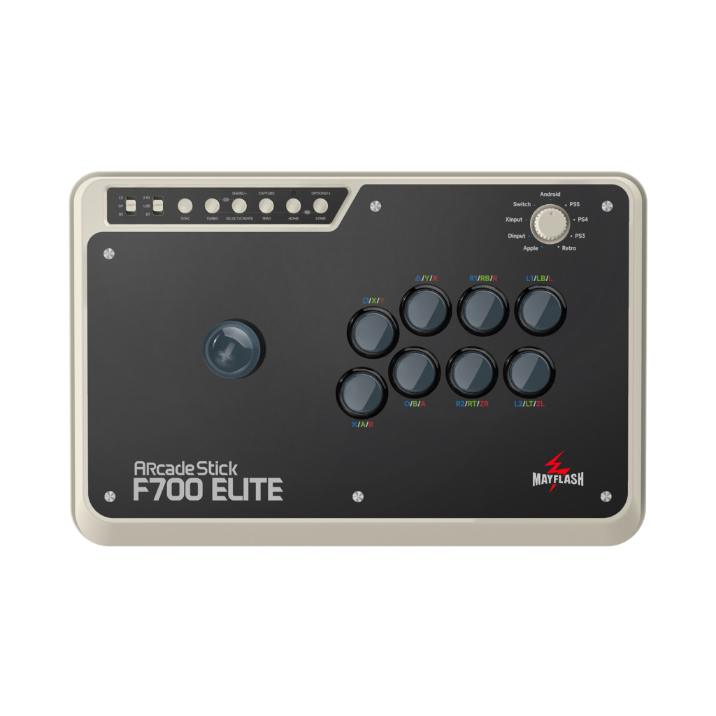 Mayflash F700 Elite Wireless Arcade Stick พร้อมปุ่ม Sanwa และจอยสติ๊ก