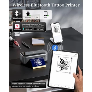 [Local Stock] Phomemo TP31 เครื่องพิมพ์รอยสักแบบพกพาขนาด Thermal transfer Tattoo Stencil Printer