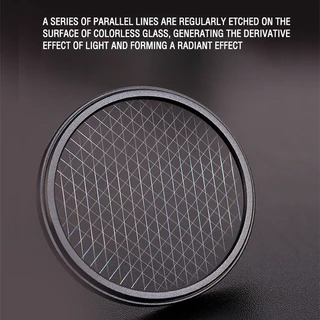 【STAR FILTER】ZOMEI series lens Star Line Star Filter lens 4/6/8 สำหรับกล้อง DSLR หลายเคลือบ ฟิลเตอร์ camera filters accessories cpl lens nd uv variable ตัวกรองดาว Line