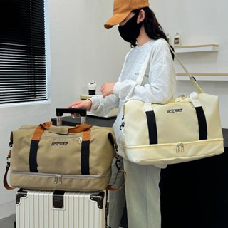 [ไซโลรองเท้าอิสระ] กระเป๋าขนาดใหญ่สำหรับเดินทาง กันน้ํา แฟชั…