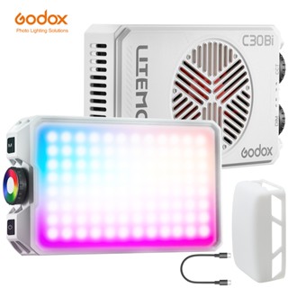 Godox Litemons C30Bi Bi-สี C30R RGB 30W ไฟ LED 2800-6500K Po…