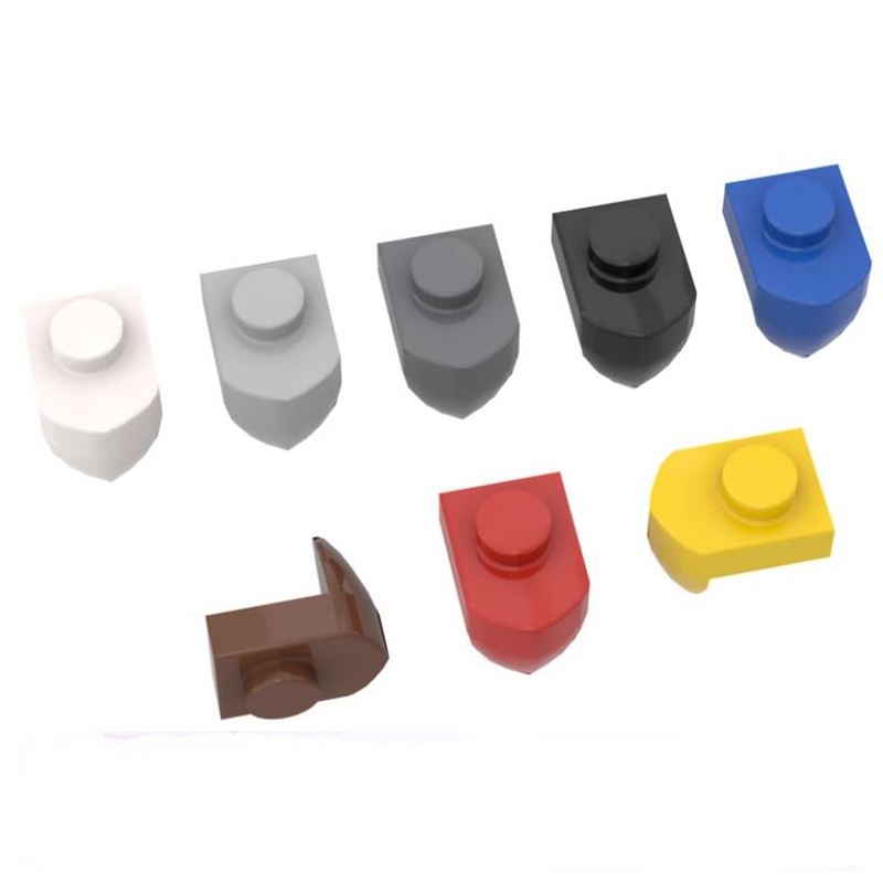 15 ชิ้น MOC 15070 สัตว์ Sharp ฟัน 1x1 สั้นฟิล์ม DIY Building Blocks ส่วนประกอบตุ๊กตาอุปกรณ์เสริมจํานวนมากชิ้นส่วนอิฐคริสต์มาส
