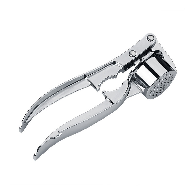 ที่บด Garlic grinding tool เครื่องมือบดกระเทียม ที่กดกระเทียม ที่บีบกระเทียม แบบมือบีบ วัสดุสแตนเลสอย่างด
