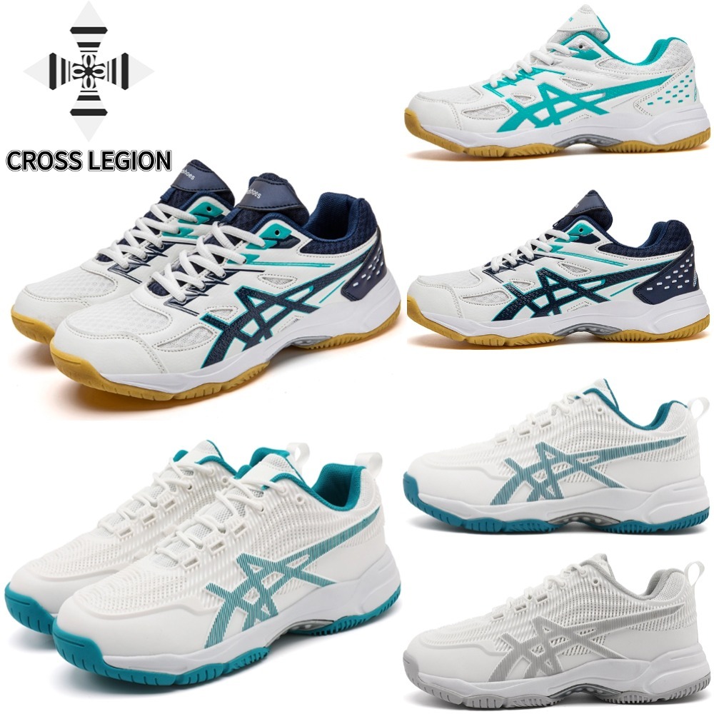 จัดส่งภายใน 24 ชั่วโมง รองเท้าแบดมินตัน ผู้หญิงและผู้ชาย รองเท้ากีฬา กันลื่น ฝึกซ้อม พร้อมส่ง