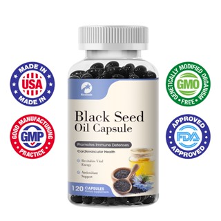 Kexinsh Premium Black Seed Oil 120 แคปซูล - รองรับสุขภาพโดยร…