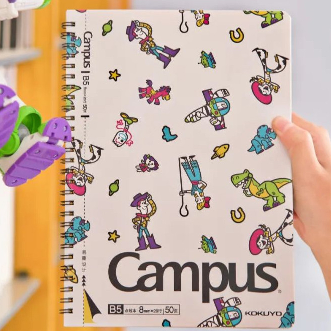 Disney Coil Notebook Limited campus Student Easy-Tear Double Spiral Notebook B5 Notebook
