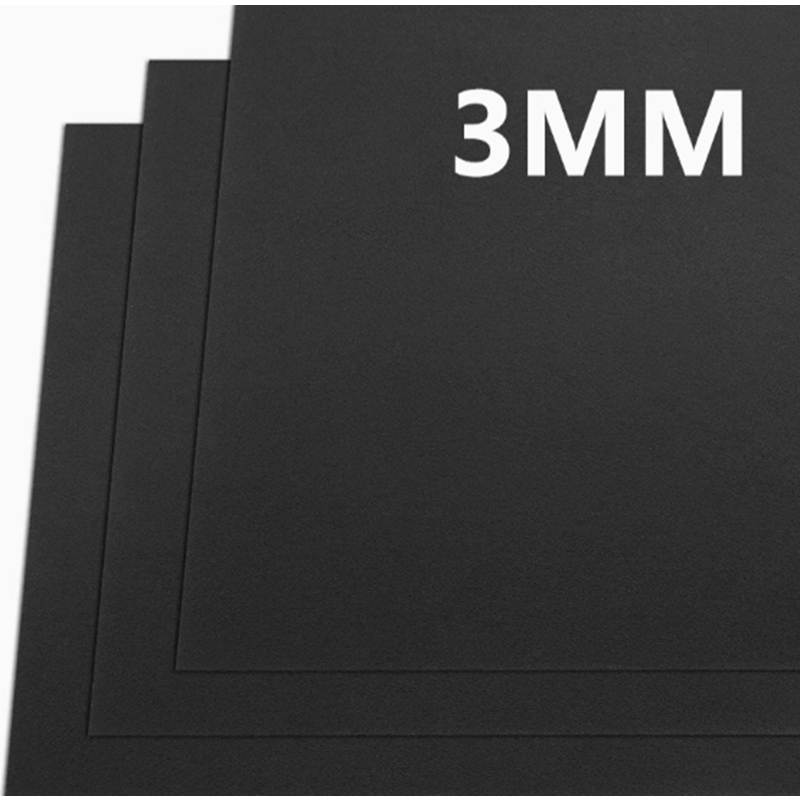 แผ่น Kydex 3.0 มม. เทอร์โมพลาสติกสีดําสําหรับอุปกรณ์เสริมเครื่องมือปลอก DIY