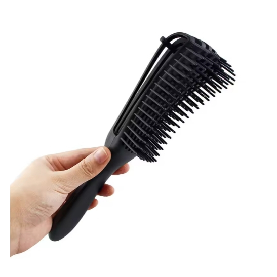 หวีจัดแต่งทรงผม หวีหมึก หวีปลาหมึก หวีแก้ผมพันกันขั้นสุด! ผมเปียกก็หวีได้ ไม่ดึงผมร่วง แก้ปัญหาผมหยิกรุงรัง หวีเพิ่มวอลลุ่ม จัดแต่งทรงผมใ หวีพลาสติก หวีผม หวีซี่ หวีซี่ห่าง หวีหวีผมเปียก - รูปที่ 2