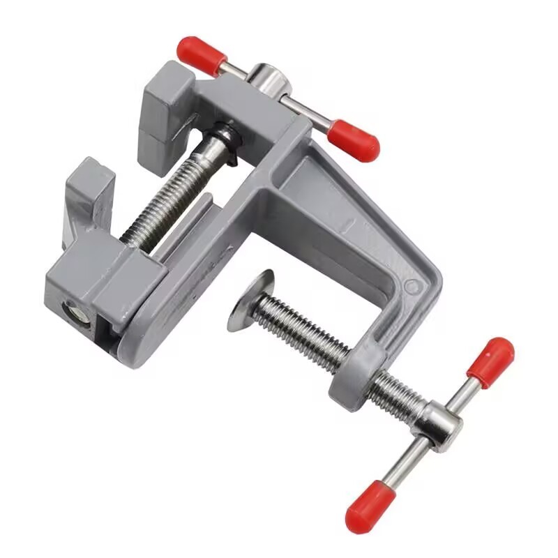 อลูมิเนียมอัลลอยด์ Mini Bench Vise Zhuovise ขนาดเล็ก Bench Vise DIY เครื่องมือขนาดเล็ก Bench คีม