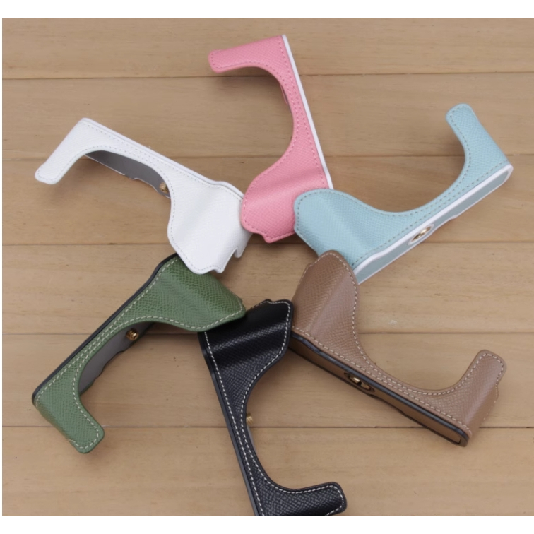 เหมาะสําหรับ Canon G7X2 เคสป้องกัน G7X3 กรณี g7x Mark ii iii กระเป๋ากล้องครึ่งกรณีโดยเฉพาะ