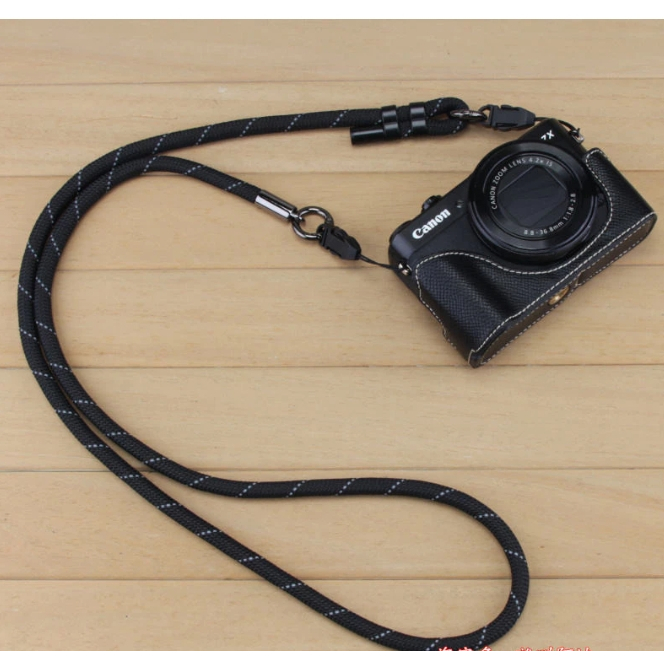 เหมาะสําหรับ Canon G7X2 เคสป้องกัน G7X3 กรณี g7x Mark ii iii กระเป๋ากล้องครึ่งกรณีโดยเฉพาะ