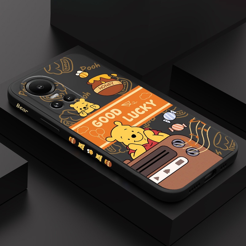 เคสโทรศัพท์สําหรับoppo Reno 10Pro 10 8Z 8 Pro 8T T Z 7Z 6 5 Pro Plus 5G 4Gน่ารักหมีCreative Design C