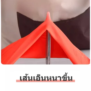 ถุงมือล้างจานขนาด 45CM 1/3คู่ ทนทาน ถุงมือในครัวเรือนกันน้ําครัวช้อนส้อมทําความสะอาดยางซักผ้าถุงมือล้างจาน