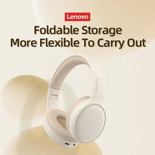 Lenovo TH30 หูฟังบลูทูธหูฟังไร้สายสําหรับเล่นเกม Latency ต่ําเพลงลดเสียงรบกวนสมาร์ทสัมผัสพร้อมไมโครโฟนบลูทูธ 5.4