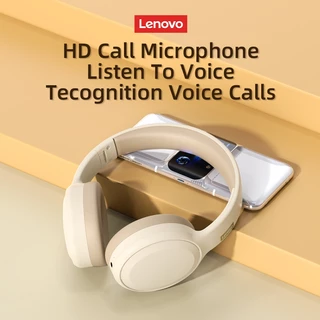 Lenovo TH30 หูฟังบลูทูธหูฟังไร้สายสําหรับเล่นเกม Latency ต่ําเพลงลดเสียงรบกวนสมาร์ทสัมผัสพร้อมไมโครโฟนบลูทูธ 5.4