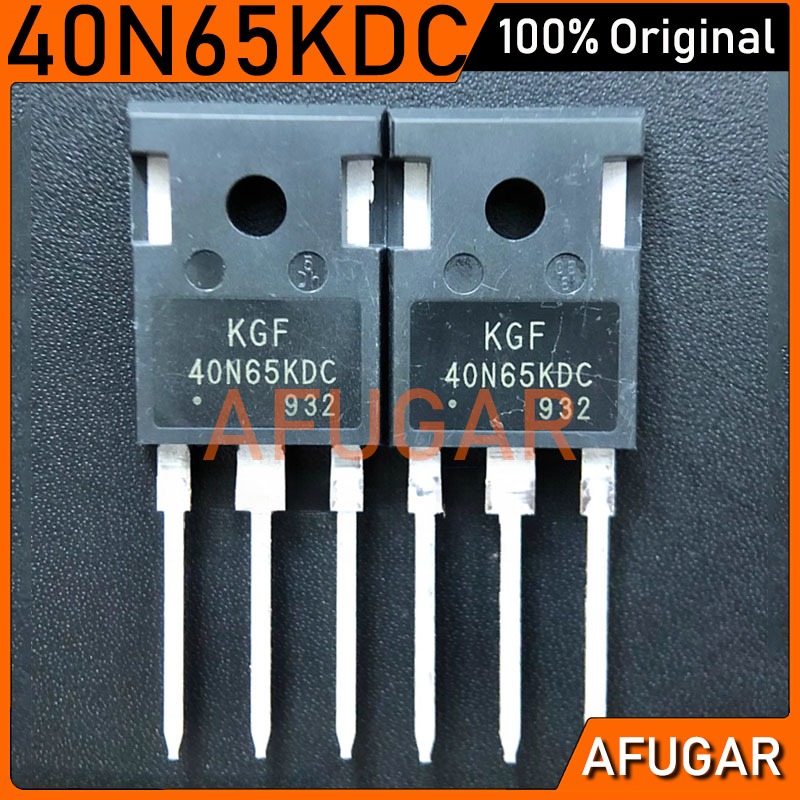 2 ชิ้น Original KGF40N65KDC TO-247 KGF 40N65KDC 40N65 TO247 80A/650V IGBT ทรานซิสเตอร์ใหม่เดิม
