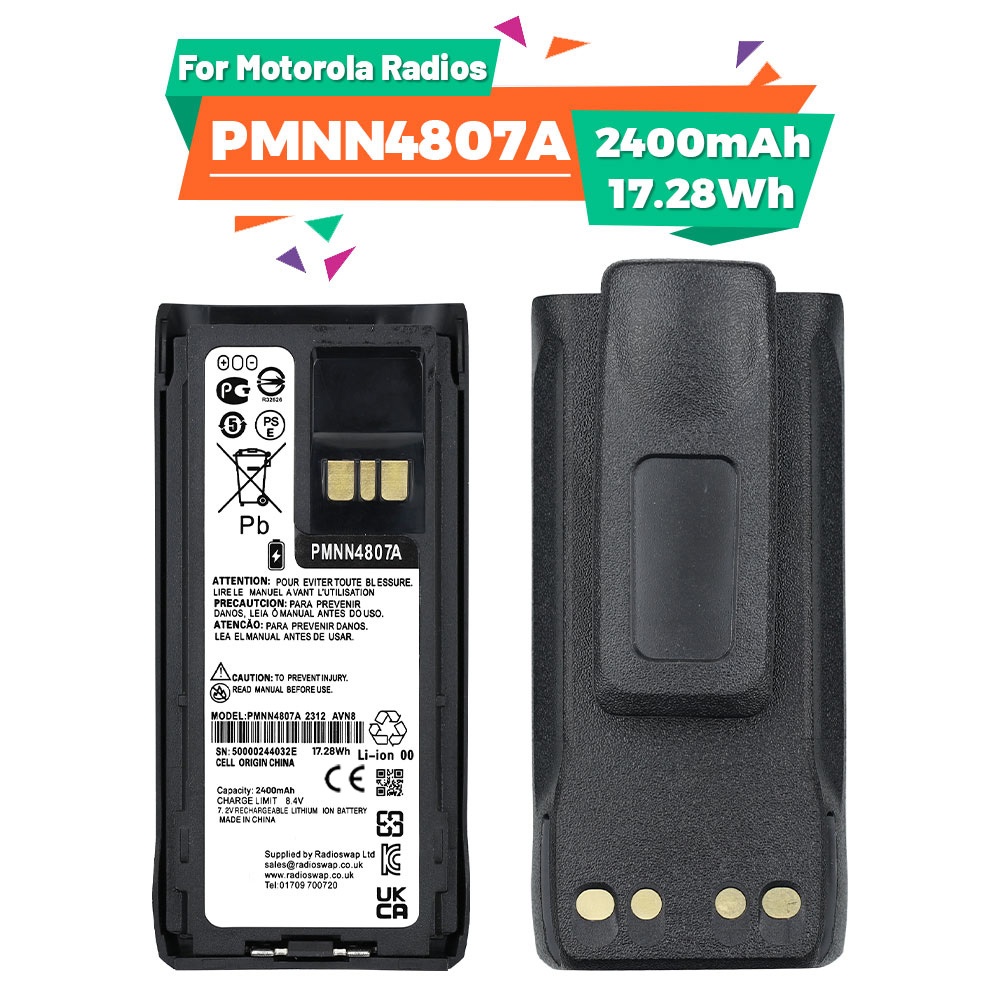แบตเตอรี่ทดแทนสําหรับ Motorola R7 Slim Li-ion 2400mAh PMNN4807A สําหรับ Motorola R7 Slim Li-ion แบตเ