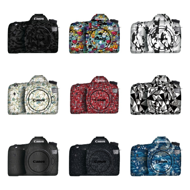 สติกเกอร์ป้องกันกล้อง Canon 70D สําหรับสติกเกอร์กล้อง Canon 70D, ตัวป้องกันกล้อง Canon 70D, อุปกรณ์เ