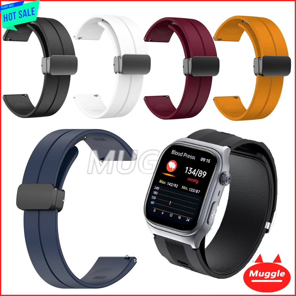 สายนาฬิกา Hcare Wise3 HCare Wise 2 สายนาฬิกาซิลิโคนล็อคสายแม่ สาย HCare Wise3  สายนาฬิกาซิลิโคนล็อคส