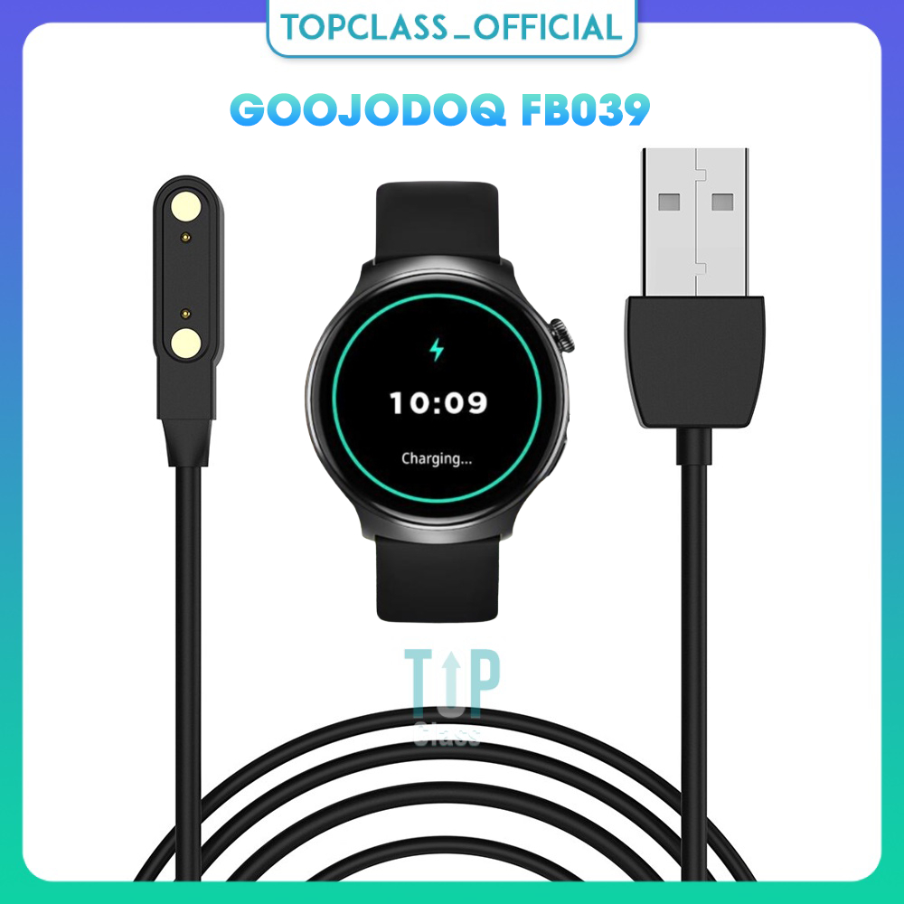 เปลี่ยนแท่นชาร์จ USB สายชาร์จสําหรับ GOOJODOQ FB039 Smart Watch