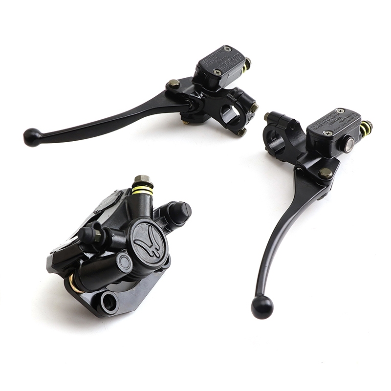 Motocycle ด้านหน้า/ด้านหลังไฮดรอลิก Master กระบอกดิสก์เบรก Caliper สําหรับ Citycoco Harley ไฟฟ้ารถสกู๊ตเตอร์อะไหล่ทดแทน