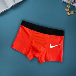Ready Stockmen กางเกงใน Solid Breathableriefs Comfort Underpants Fiber Boxer