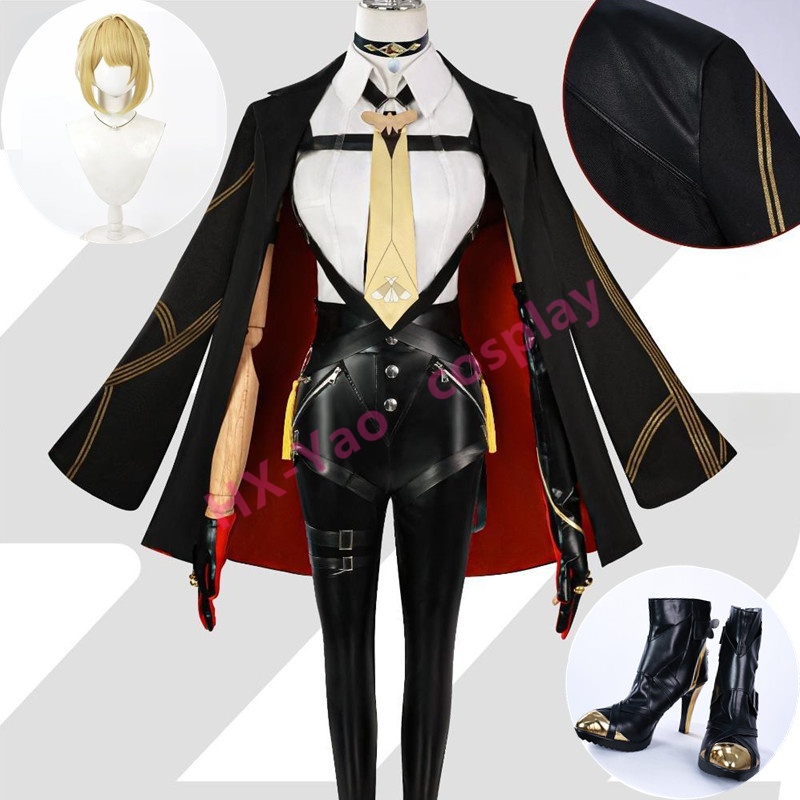 【HX-YAO】Zenless Zone Zero cosplay Anime costume Evelyn Chevalier คอสเพลย์ประสิทธิภาพเครื่องแต่งกาย