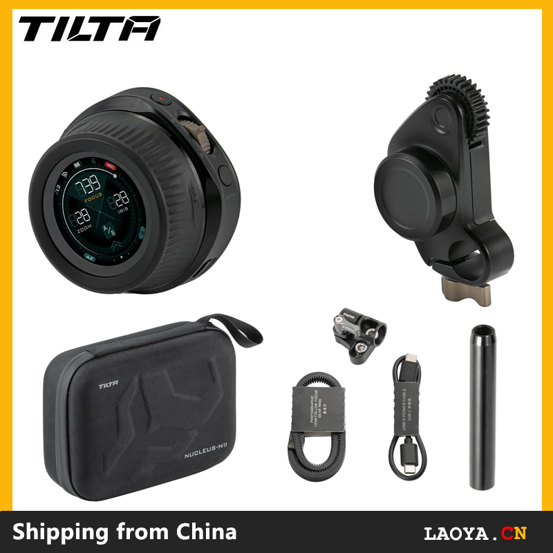 Tilta WLC-T05 Nucleus Nano II Base Kit - Wireless Lens Control System | Includes Handwheel, Motor + 