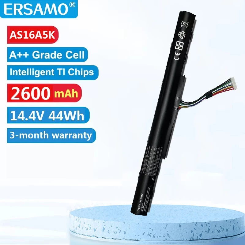 AS16A5K แบตเตอรี่สําหรับ Acer Aspire E15 ES1-432 E5-475 E5-475G 774G E5-575G E5-575-59QB AS16A7K AS16A8K