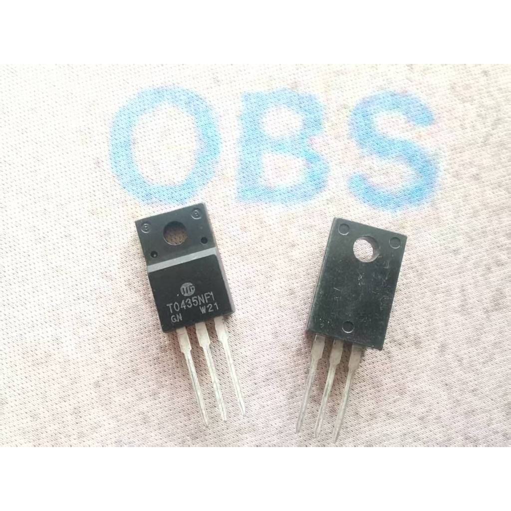 ((5 ชิ้น) T0435nf1 Power ทรานซิสเตอร์ยี่ห้อใหม่ TO-220F TO435NF1 pxc4 ((5 ชิ้น)