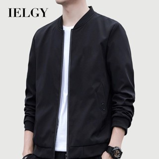 IELGY เสื้อแจ็คเก็ตผู้ชายเกาหลีสไตล์ใหม่เยาวชนเบสบอลเครื่องแ…