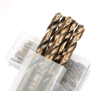 0.5 มม.-5 มม.HSS M42 Cobalt Twist เจาะบิตเหล็กความเร็วสูงโลหะเจาะ Bits สแตนเลสสตีลเลื่อย Mini Jewellery มือไม้ Jobber ZLE